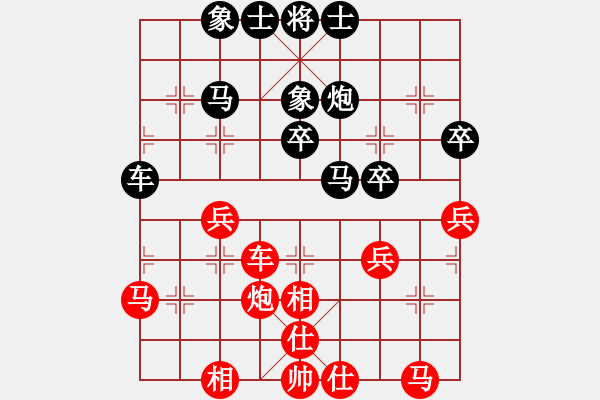 象棋棋譜圖片：電腦業(yè)四先負(fù)劉濤 - 步數(shù)：40 