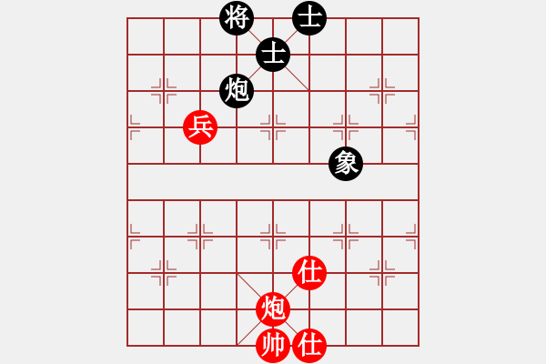 象棋棋谱图片：御前侍卫(天罡)-和-中象之花鸡(天罡) - 步数：170 