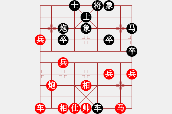 象棋棋譜圖片：goodbb(9星)-負(fù)-阿瓜(9星) - 步數(shù)：40 