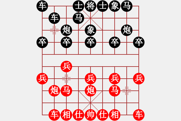 象棋棋譜圖片：品棋周帥智 先負(fù) 吳亞利 - 步數(shù)：10 