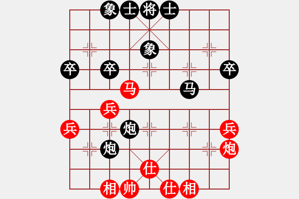 象棋棋譜圖片：鵬鵬負(fù)蛋總 - 步數(shù)：40 