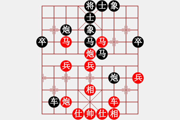 象棋棋譜圖片：2006年迪瀾杯弈天聯(lián)賽第二輪：楚水閃電(5r)-勝-處女座莎加(9段) - 步數(shù)：50 