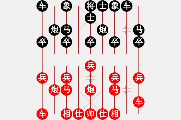 象棋棋譜圖片：南尋(1段)-和-波仔一一(7級(jí)) - 步數(shù)：10 