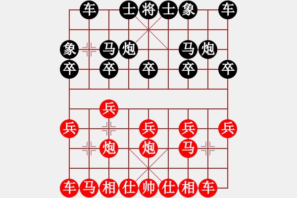 象棋棋譜圖片：農(nóng)仔VS倚天高手(2017 2 9 星期四) - 步數(shù)：10 