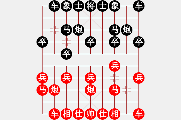 象棋棋譜圖片：易博云天1VS倚天高手(2016 12 2 星期五) - 步數(shù)：10 