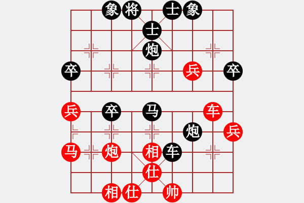 象棋棋譜圖片：鑫福網(wǎng)吧(5段)-負(fù)-hanshi(2段) - 步數(shù)：56 