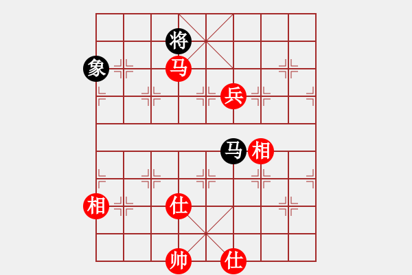 象棋棋譜圖片：第一輪第六臺桑樂泉先和張紀(jì)請 - 步數(shù)：170 