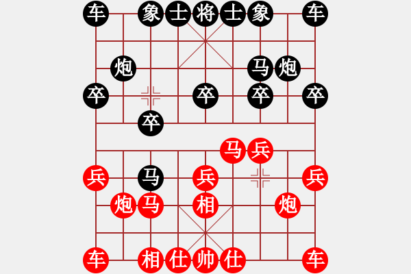 象棋棋譜圖片：風(fēng)動(dòng)天下(2弦)-勝-個(gè)和如提(7弦) - 步數(shù)：10 