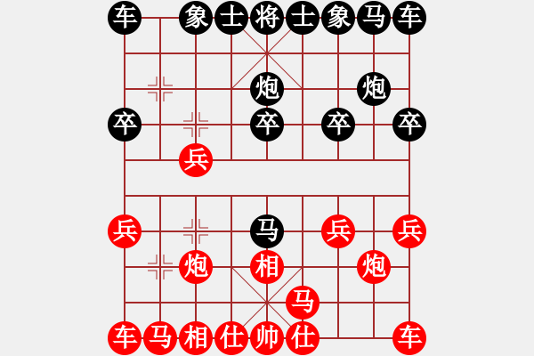 象棋棋譜圖片：wgp 先勝 王歌(8-1) - 步數(shù)：10 