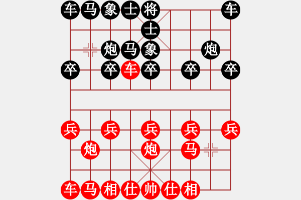 象棋棋譜圖片：橫才俊儒[292832991] -VS- 西部編輯[1746947135] - 步數(shù)：10 