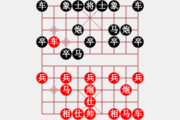 象棋棋譜圖片：2014.10.25.7聯(lián)眾對(duì)局 - 步數(shù)：10 