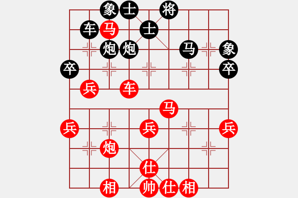 象棋棋譜圖片：眾雞戲鴨雞(4段)-勝-揚州棋俠(9段) - 步數(shù)：49 