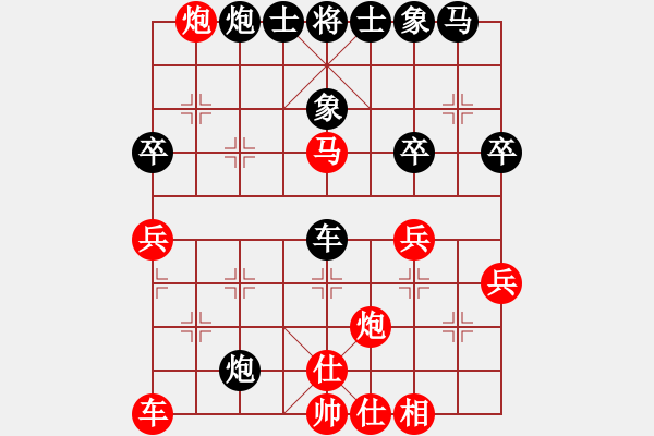 象棋棋譜圖片：叼著煙彈鋼琴 勝 你說(shuō)的 - 步數(shù)：60 