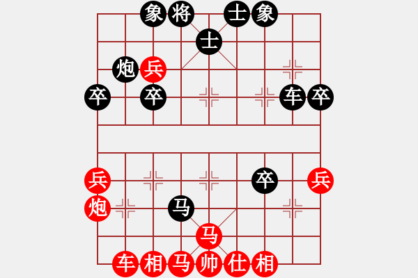 象棋棋譜圖片：血戰(zhàn)岳陽樓(2段)-負(fù)-煙臺(tái)棋圣(6段) - 步數(shù)：38 