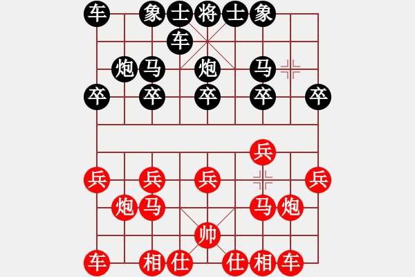 象棋棋譜圖片：元直[508365283] -VS- - Momentum[2323329084] - 步數(shù)：10 