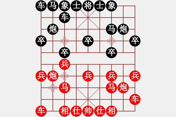 象棋棋譜圖片：葉豐滿     先負(fù) 曾東平     - 步數(shù)：10 