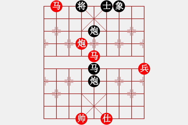 象棋棋譜圖片：sswf(9星)-和-十九級臺風(fēng)(北斗)勾連有術(shù) - 步數(shù)：110 