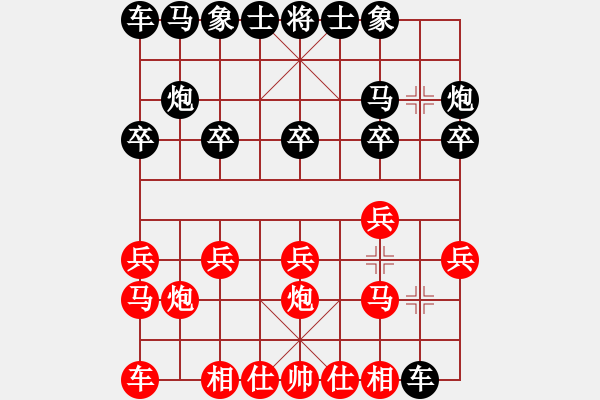 象棋棋譜圖片：善思維(2段)-負(fù)-名劍之俠影(1段) - 步數(shù)：10 