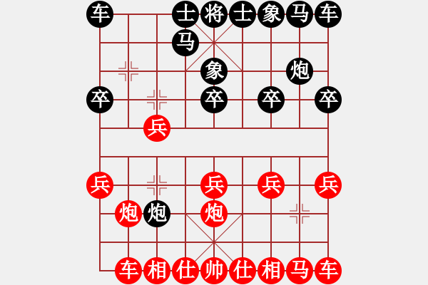 象棋棋譜圖片：thanhtu(7段)-負(fù)-糊涂三世(4段) - 步數(shù)：10 