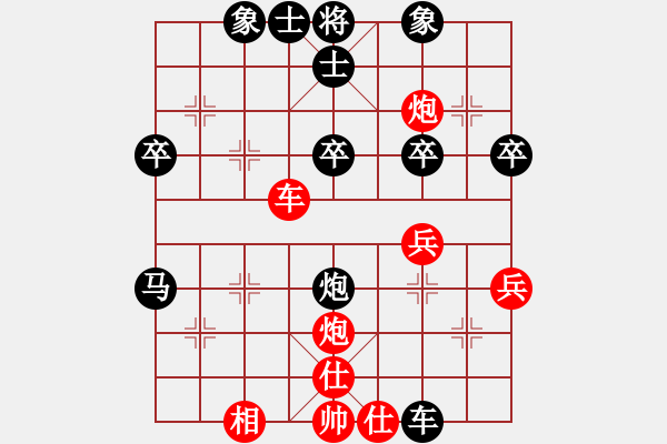 象棋棋譜圖片：thanhtu(7段)-負(fù)-糊涂三世(4段) - 步數(shù)：40 