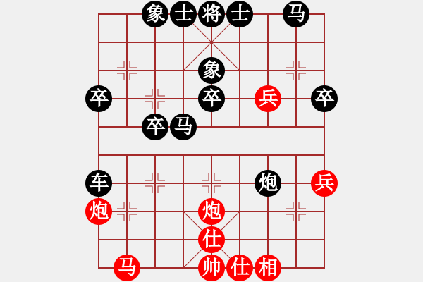 象棋棋譜圖片：R2 12 印尼 Gregorio Narendra 先負(fù) 東馬 鄧祥年 .XQF - 步數(shù)：40 