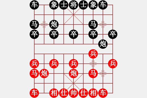 象棋棋譜圖片：中鐵五局黃明昌（勝）貴陽李昌林 - 步數(shù)：10 