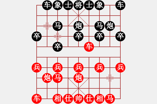 象棋棋譜圖片：神主宰(4f)-勝-大將第一(9星) - 步數(shù)：10 