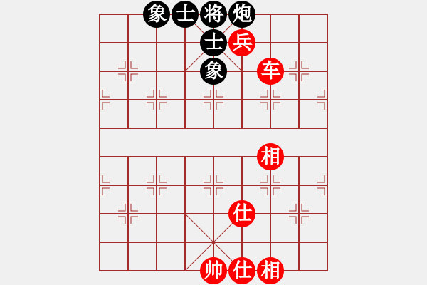 象棋棋譜圖片：單炮，守和車兵，黑炮根據(jù)車的位置不離肋道，支羊角士閑招 - 步數(shù)：0 