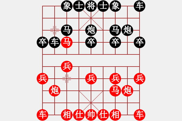 象棋棋谱图片：2022东湖棋院线上联赛第8轮钟国芮先负曲皓轩 - 步数：10 