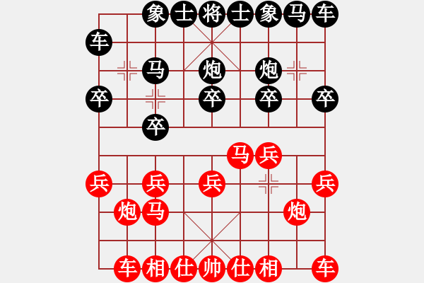 象棋棋譜圖片：山東淄博 崔鳳斌 勝 山東臨沂 武興華 - 步數(shù)：10 