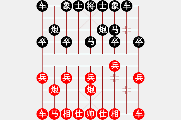 象棋棋譜圖片：長沙滿哥(北斗)-勝-無為象(北斗) - 步數(shù)：10 