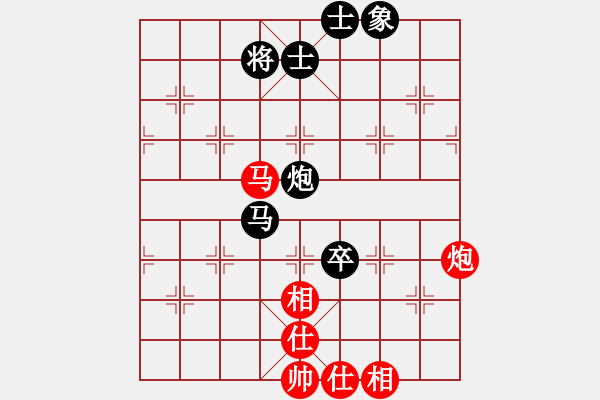 象棋棋谱图片：不可战胜(5段)-和-精灵哥哥(9段) - 步数：110 