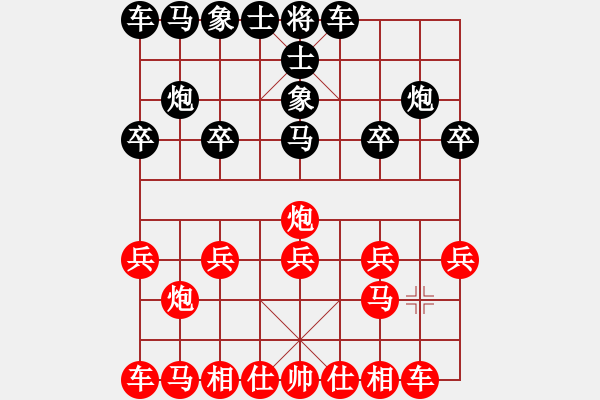 象棋棋譜圖片：aaa - 步數(shù)：10 