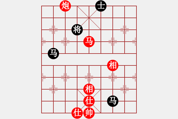 象棋棋谱图片：hunekey(9段)-胜-巴特(9段)中炮右横车对屏风马 红左马盘河 - 步数：130 