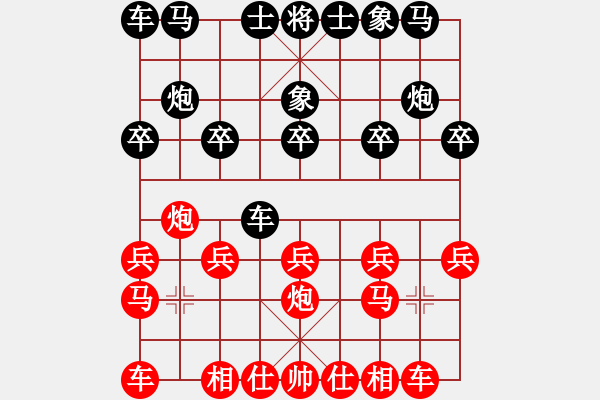 象棋棋譜圖片：11-06-12 zhaojx[802]-Resign-shanzai[992] - 步數(shù)：10 