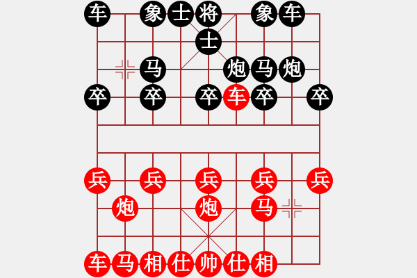 象棋棋譜圖片：面試工作(初級)-勝-湘南伍子豪(8級) - 步數(shù)：10 