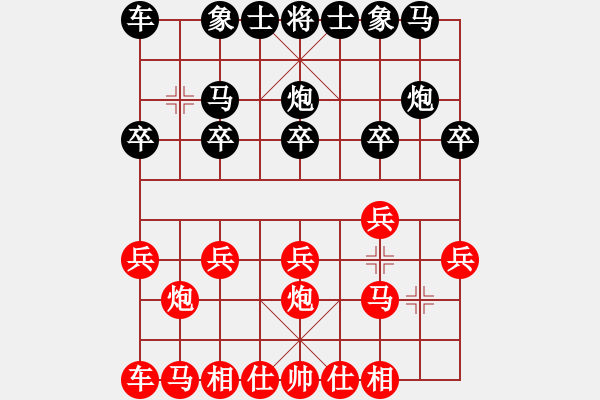 象棋棋譜圖片：9609局 D00-順炮緩開車局-旋九專雙核-菜鳥 紅先負(fù) 小蟲引擎24層 - 步數(shù)：10 