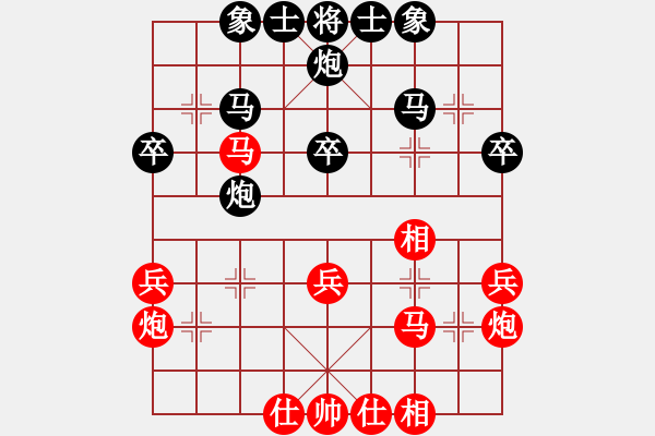 象棋棋譜圖片：駟馬難追(7段)-負(fù)-liuyidao(8段) - 步數(shù)：30 