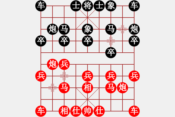 象棋棋譜圖片：2006年弈天外圍賽第一輪：南京軍區(qū)(5r)-勝-倩女幽魂(月將) - 步數(shù)：10 