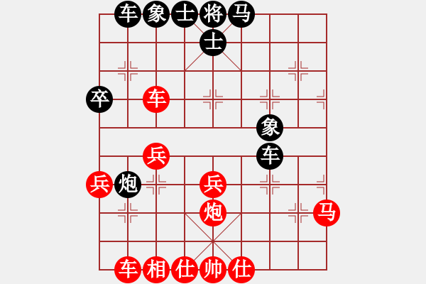 象棋棋譜圖片：天地人鳳(天罡)-勝-飛刀之王(北斗) - 步數(shù)：40 