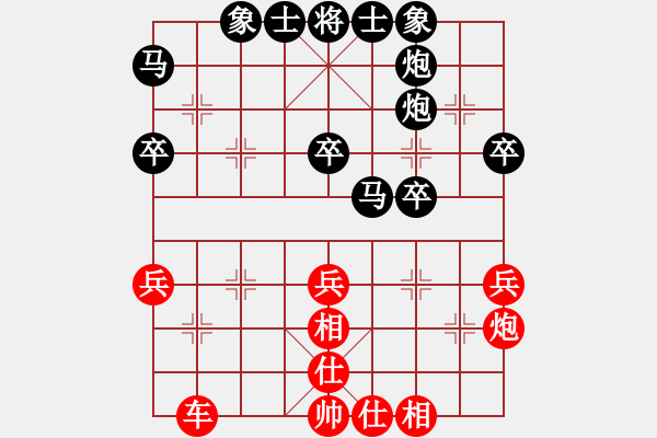 象棋棋譜圖片：香港阿周(4段)-負-糊涂三世(3段) - 步數(shù)：40 