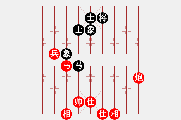 象棋棋譜圖片：20170606 先勝天天業(yè)6-3 中炮過河車對屏風馬左馬盤河上士 黑象3進5 馬7進8 炮八平九 - 步數(shù)：100 