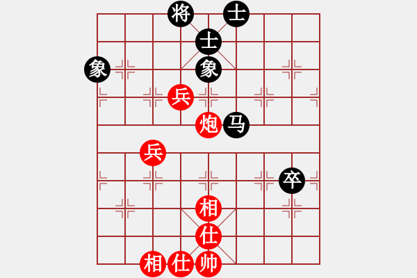 象棋棋譜圖片：分紅比例 和 馬踏飛燕 - 步數(shù)：80 