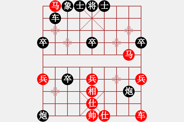 象棋棋譜圖片：黑勝_中國(guó)象棋-雷電模擬器_BUGCHESS_AVX2_60步_20231219054307961.xqf - 步數(shù)：40 