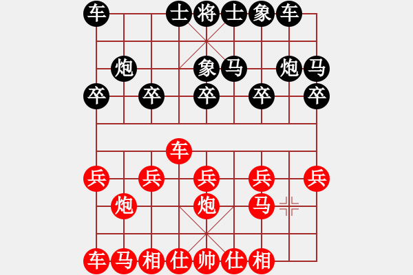 象棋棋譜圖片：成都★九月櫻花-先負(fù)- 自愚自樂 - 步數(shù)：10 