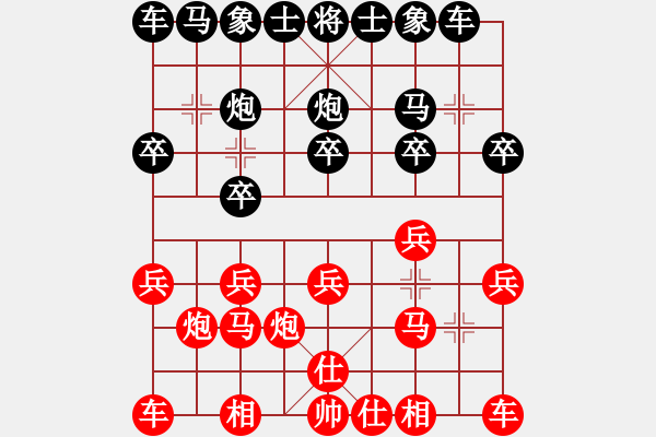 象棋棋譜圖片：bbboy002（業(yè)8-2） 先勝 阿波（業(yè)8-1） - 步數(shù)：10 