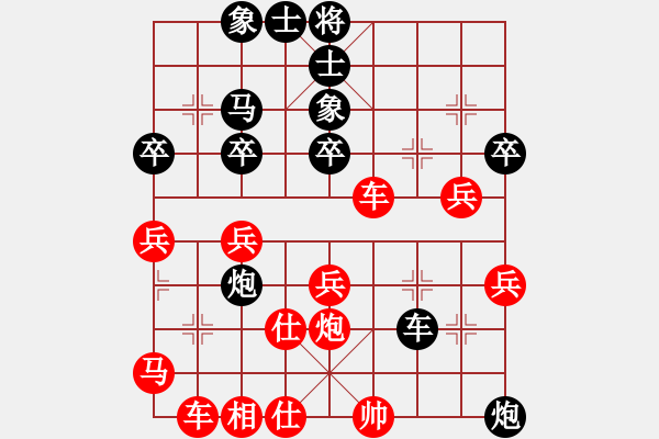 象棋棋譜圖片：nowhere(5r)-勝-今之雄(6級) - 步數：40 