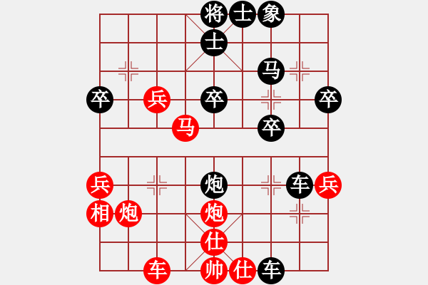 象棋棋譜圖片：akak(8段)-勝-望月亭品茗(5r) - 步數(shù)：40 