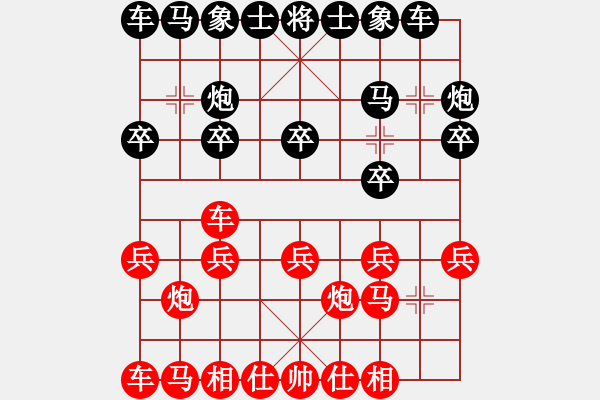 象棋棋譜圖片：璽海 負(fù) 韓裕恒 - 步數(shù)：10 