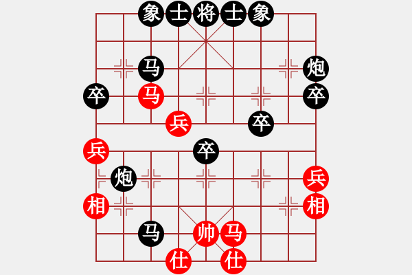 象棋棋譜圖片：大將第一(9星)-負(fù)-雨一直下(地煞) - 步數(shù)：48 